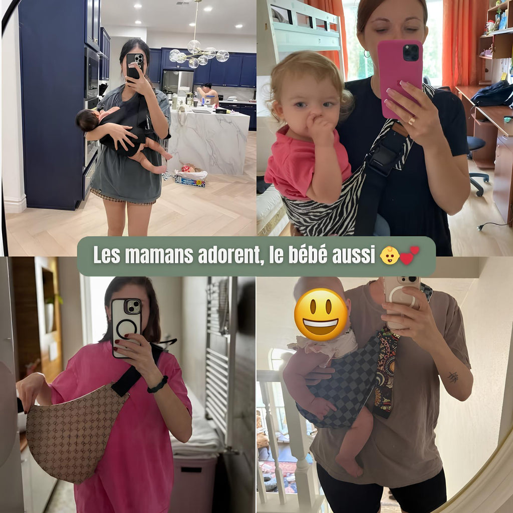 Wobabi™ — Porte-bébé ergonomique mains libres
