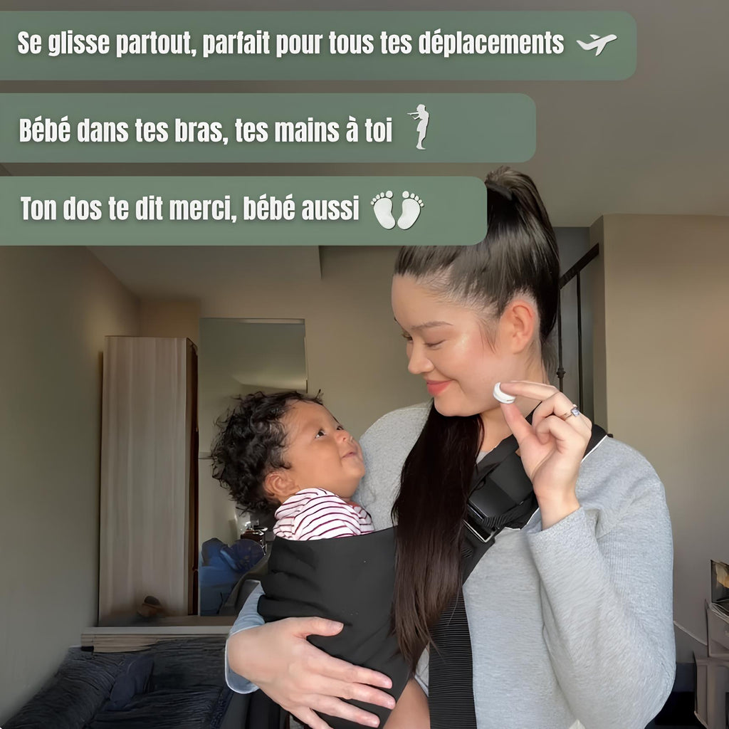 Wobabi™ — Porte-bébé ergonomique mains libres