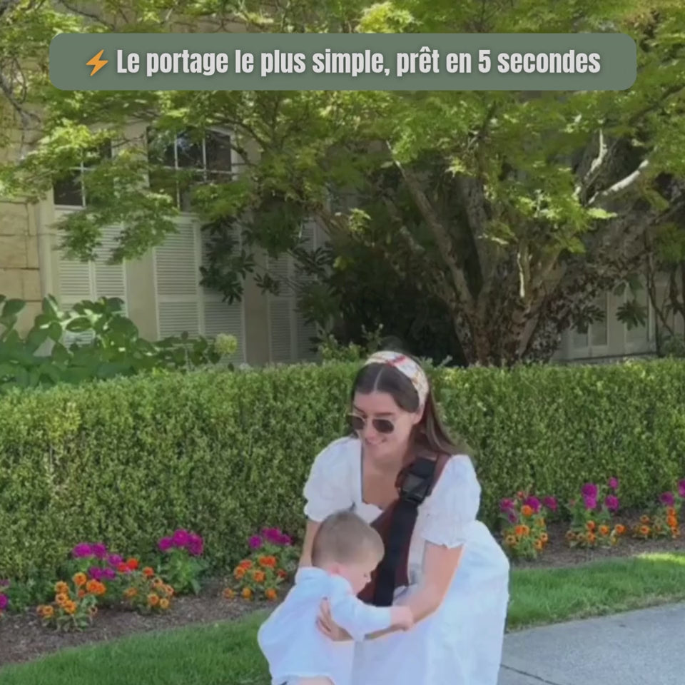 Wobabi™ — Porte-bébé ergonomique mains libres